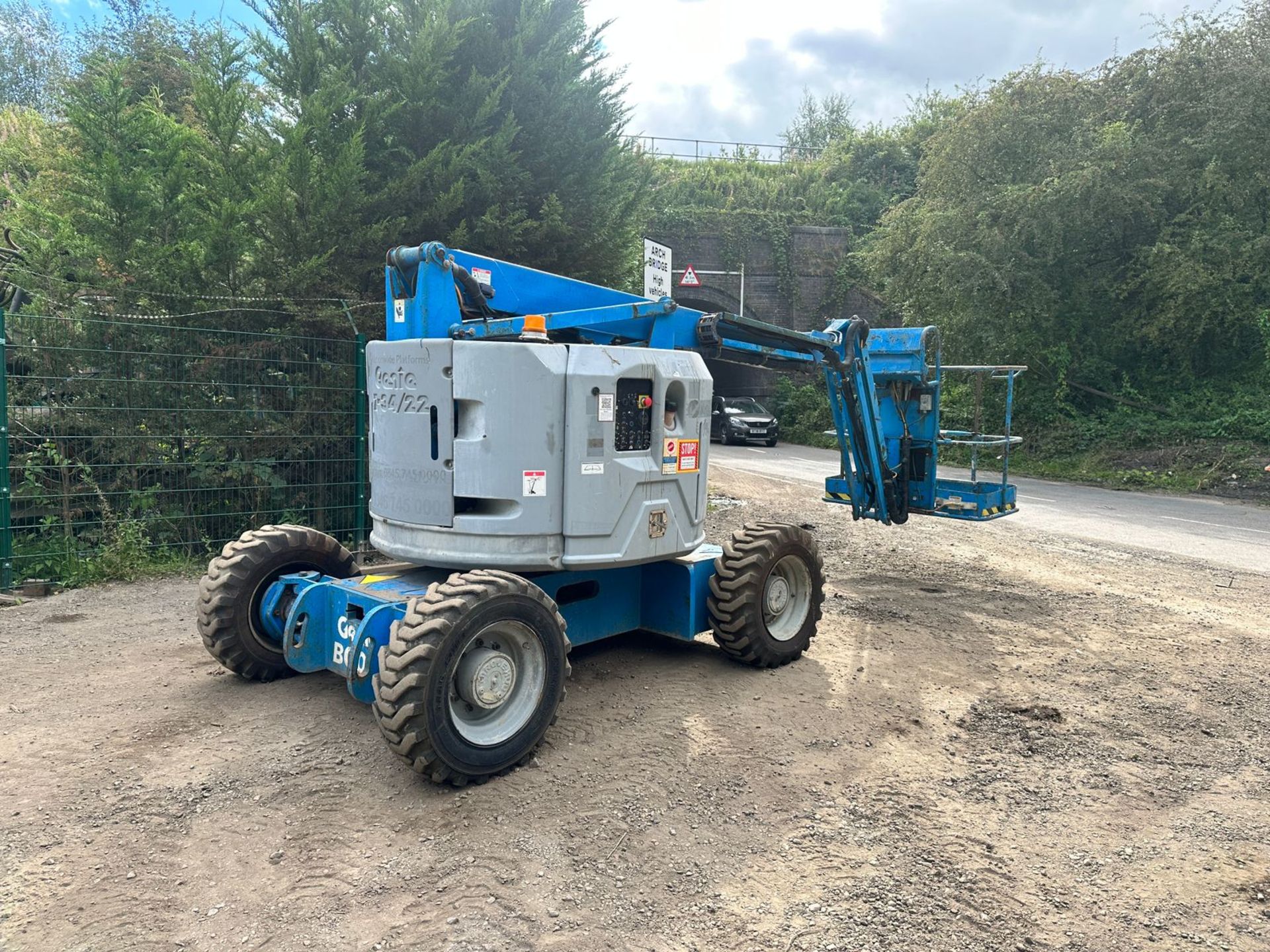 2006 GENIE Z34/22 4WD DIESEL ROUGH TERRAIN BOOM LIFT *PLUS VAT* - Bild 4 aus 12