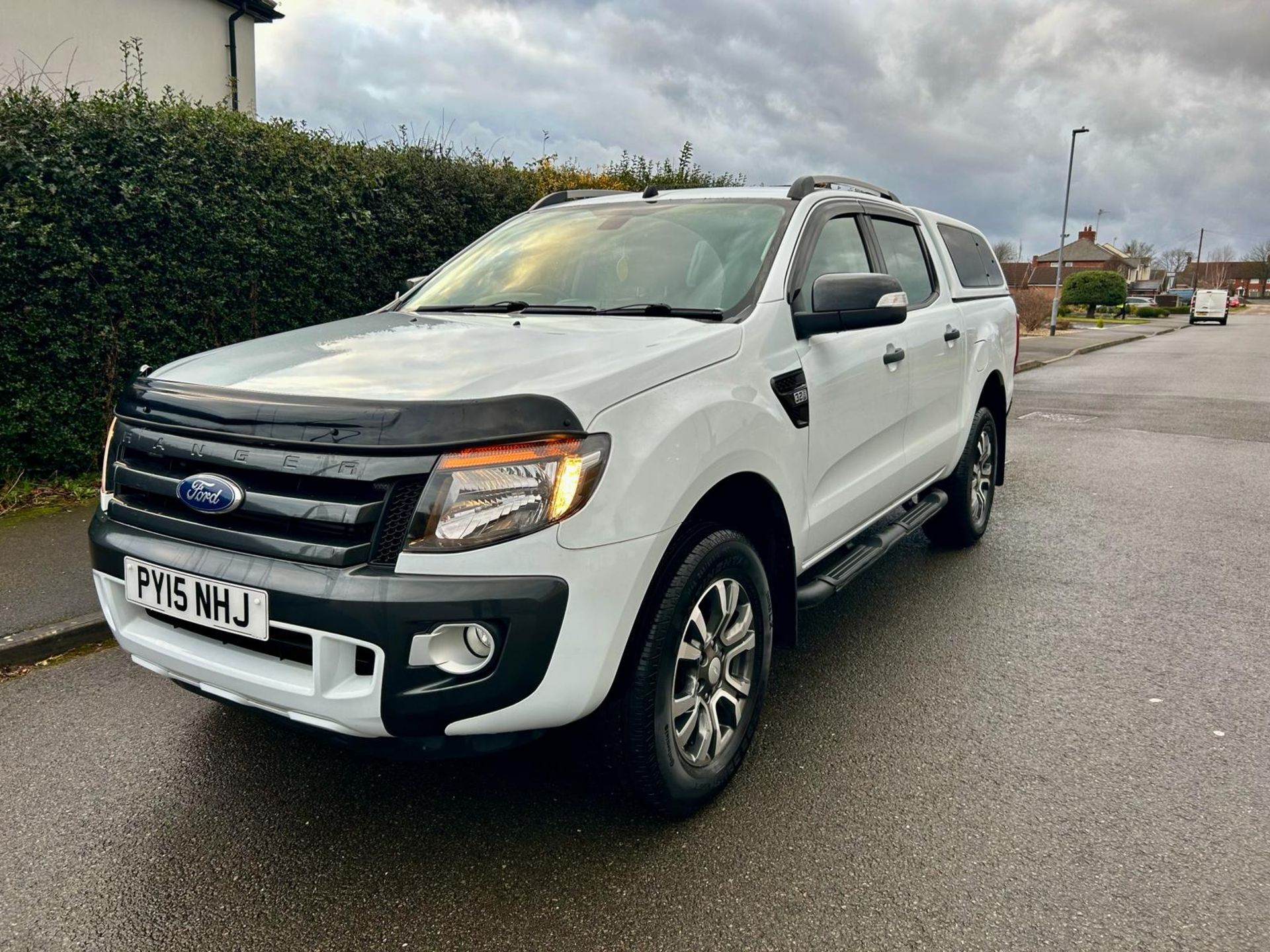 2015 FORD RANGER WILDTRAK 4X4 TDCI AUTO WHITE PICK UP *NO VAT* - Image 6 of 23