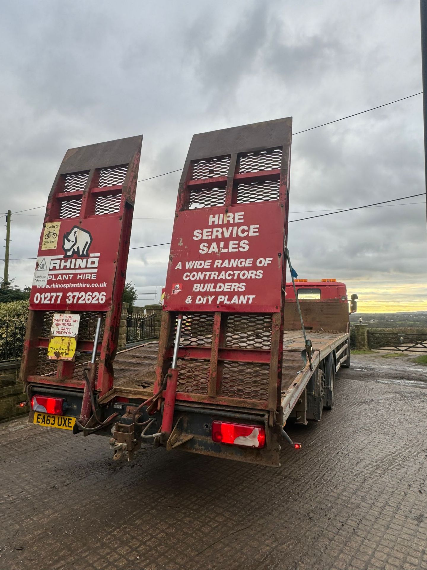 63 REG. SCANIA P320 RIGID BEAVERTAIL FLATBED LORRY *PLUS VAT* - Image 11 of 21