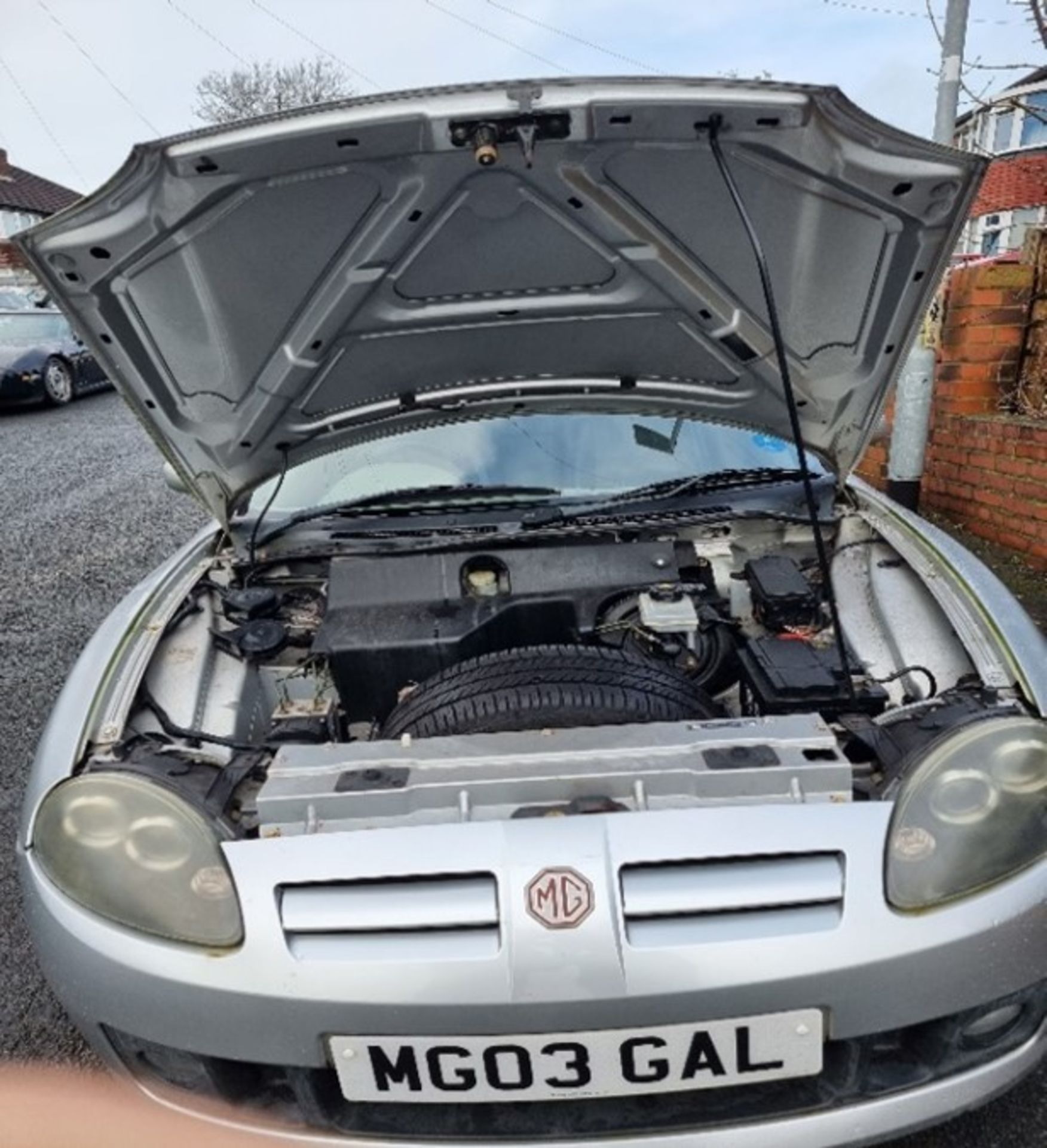 2004 MG TF 115 SUNSTORM SE SILVER CONVERTIBLE *NO VAT* - Image 3 of 11