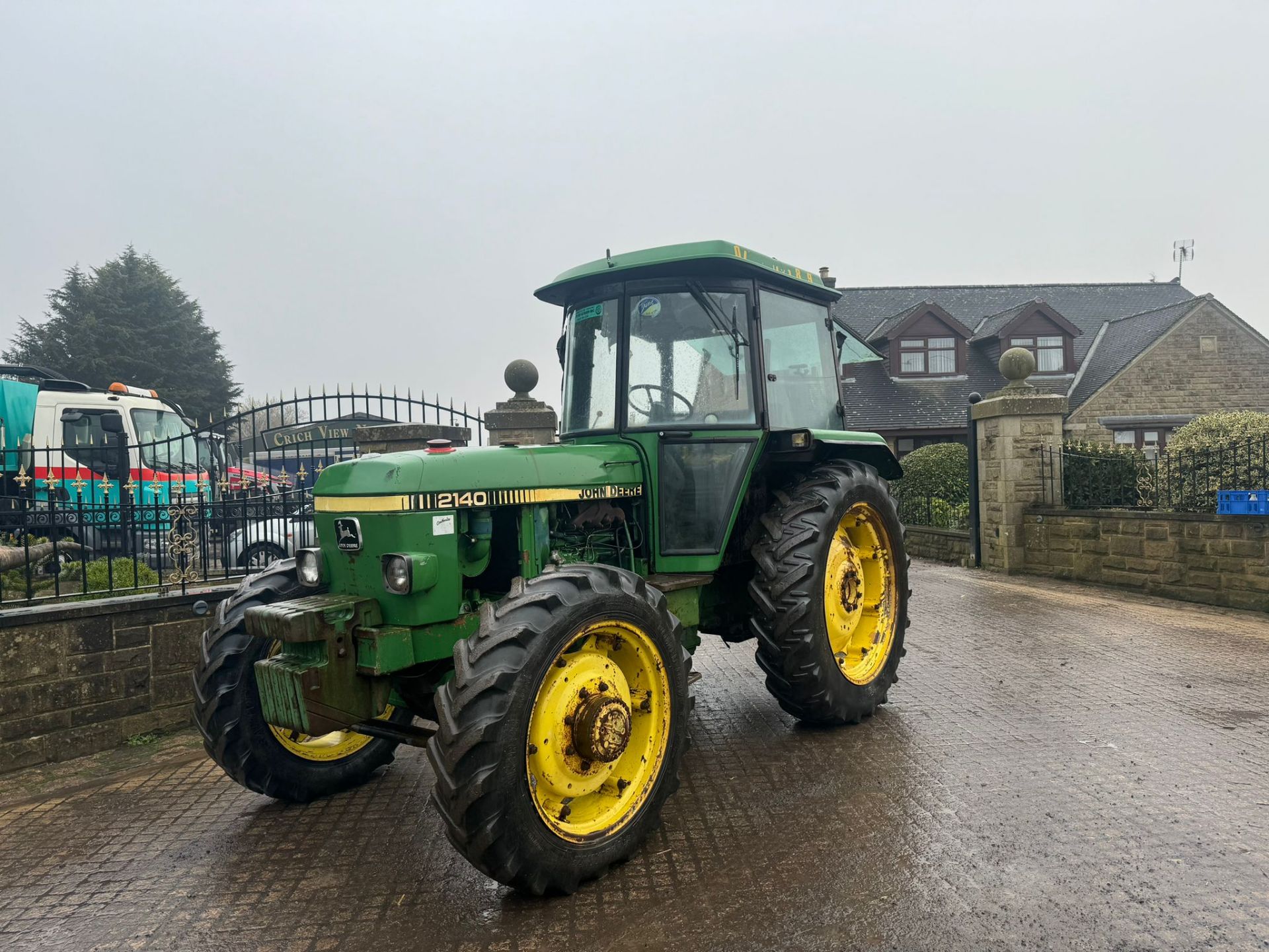 JOHN DEERE 2140 4 WHEEL DRIVE TRACTOR 80 HP *PLUS VAT* - Bild 2 aus 14