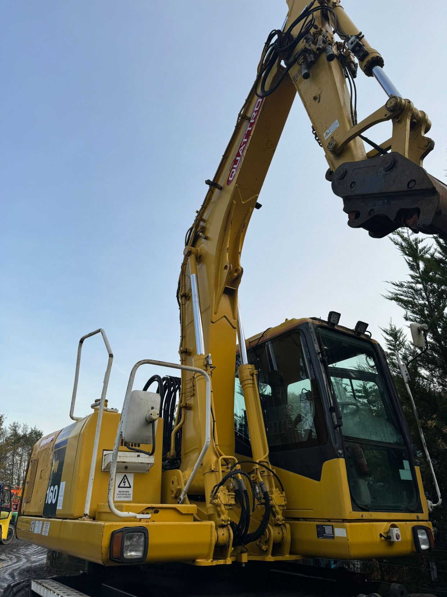 KOMATSU PW160ES-7K 4WD WHEELED EXCAVATOR C/W QUICK HITCH & RAILWAY GEAR *PLUS VAT* - Bild 15 aus 22