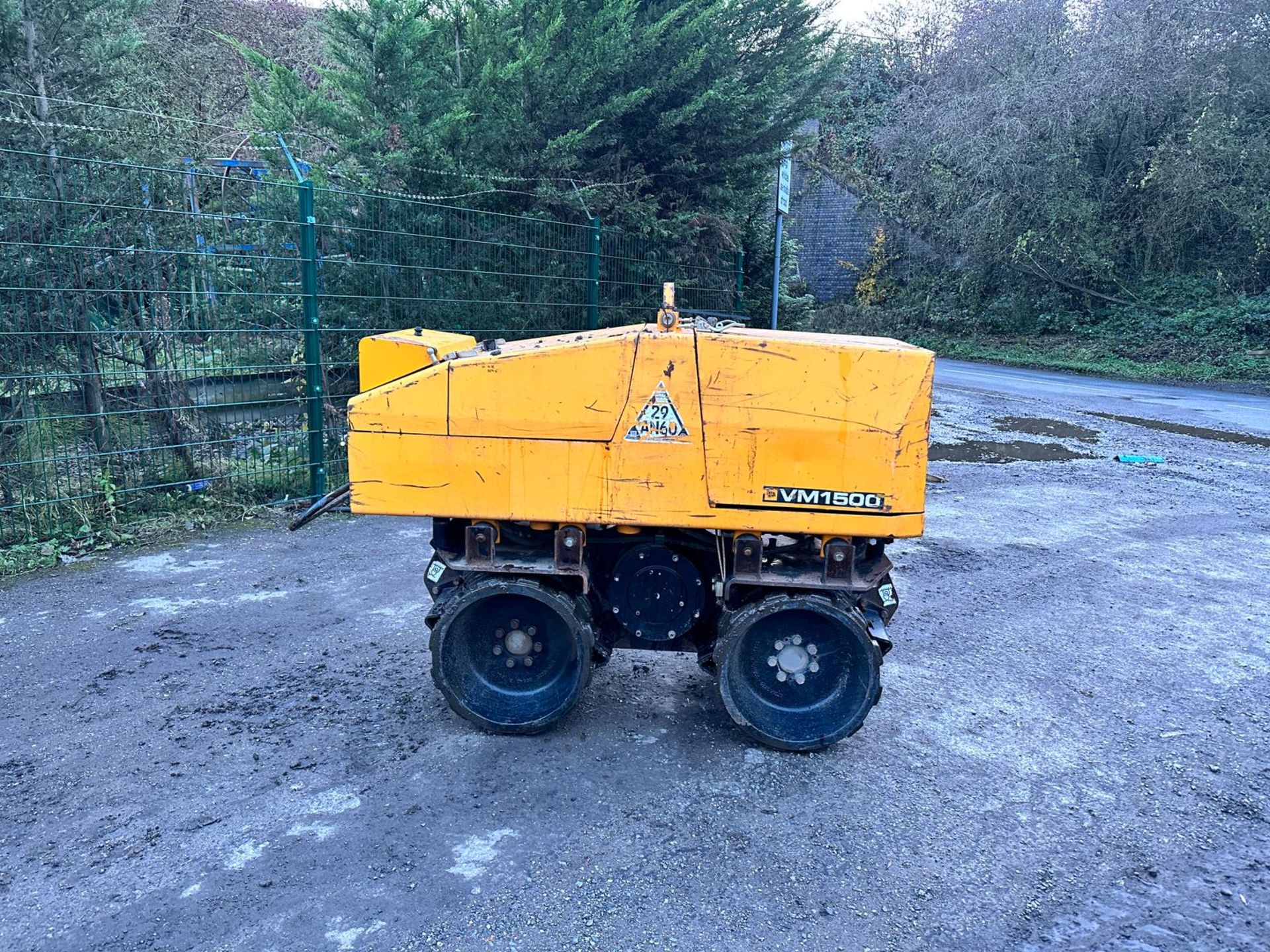 2017 JCB VIBROMAX VM1500 REMOTE CONTROLLED TRENCH ROLLER *PLUS VAT* - Image 3 of 13