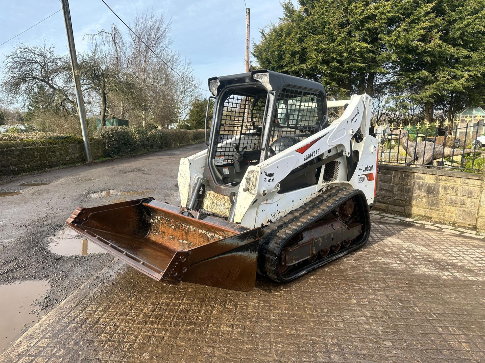 2017 BOBCAT T590 TRACKED SKIDSTEER LOADER *PLUS VAT* - Bild 2 aus 21