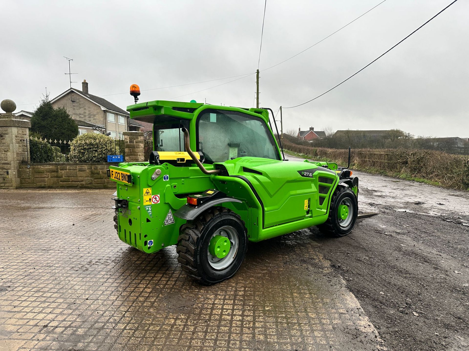 2022 MERLO P27.6 PLUS 4WD 2.7 TON COMPACT TELESCOPIC TELEHANDLER *PLUS VAT* - Image 8 of 25