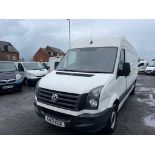 2013 VOLKSWAGEN CRAFTER CR35 TDI 136 LWB WHITE VAN *NO VAT*