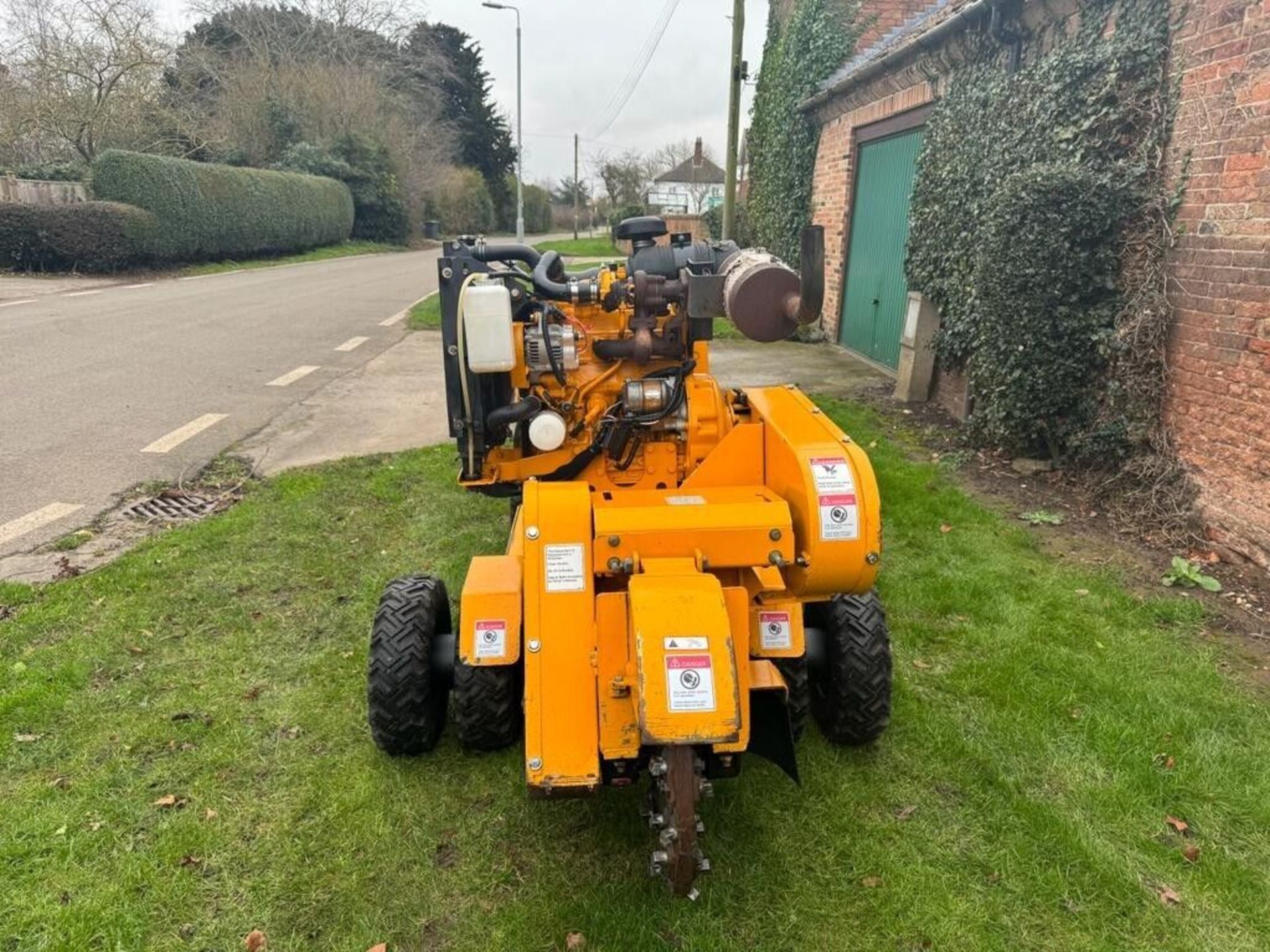 STUMP GRINDER CARLTON SP4012, KUBOTA TURBO DIESEL ENGINE, 4 WHEEL DRIVE *PLUS VAT* - Image 8 of 13