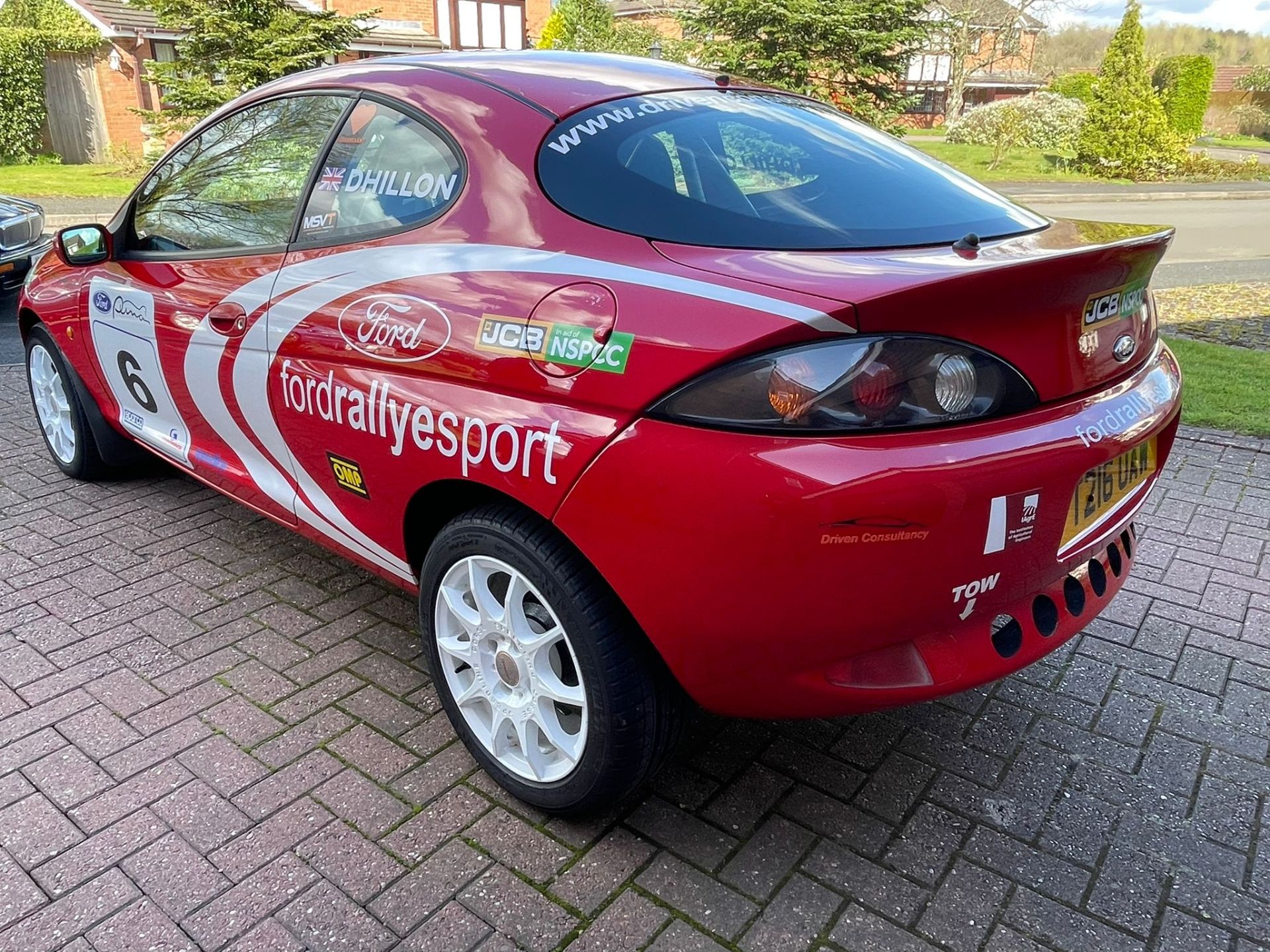 1999 FORD PUMA 1.7 16V RED COUPE, RALLY LIVERY, MOTORSPORTS WEIGHT REDUCTION *NO VAT* - Bild 6 aus 27