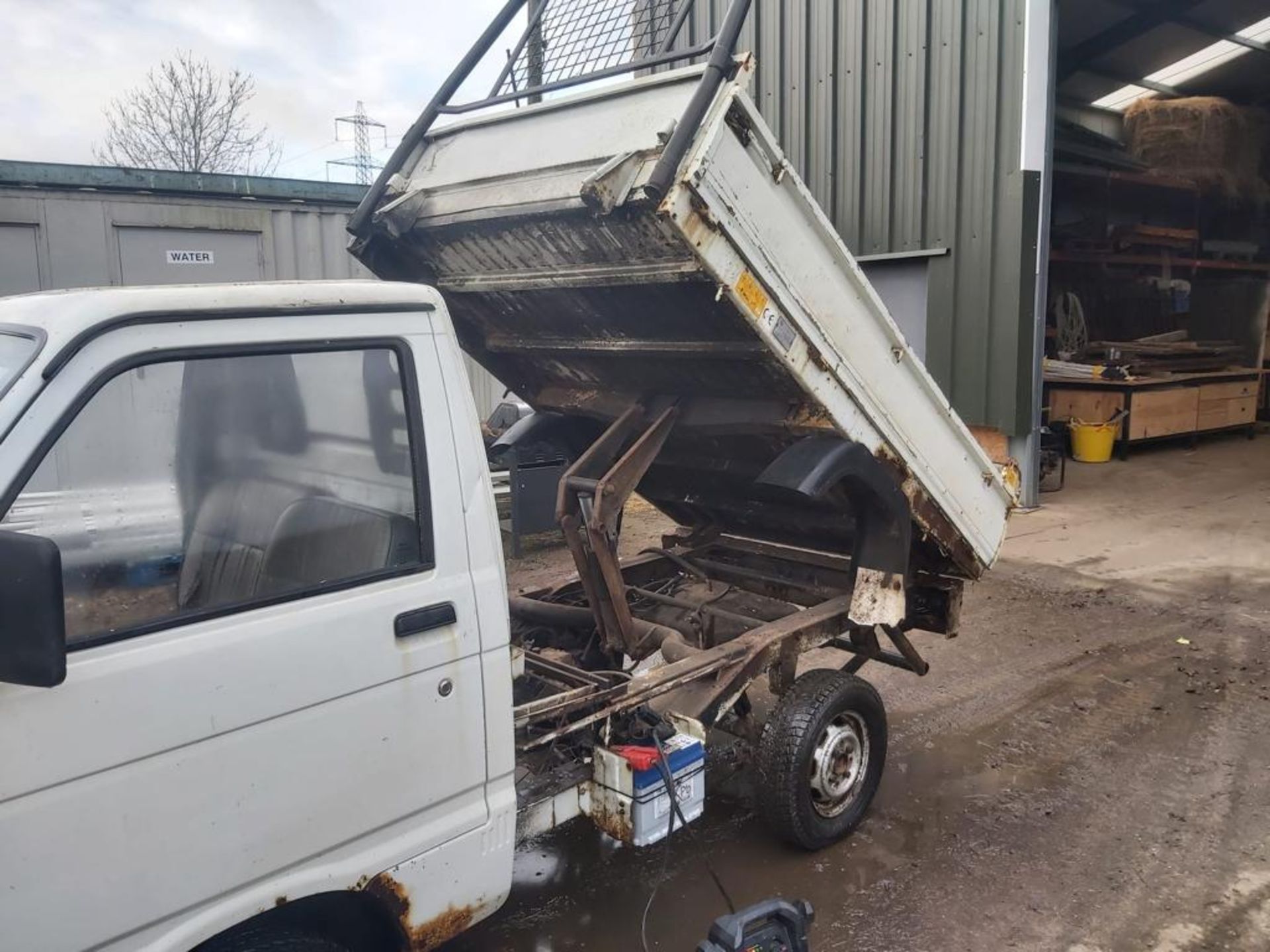 2005 PIAGGIO PORTER WHITE PICK UP TIPPER *NO VAT*