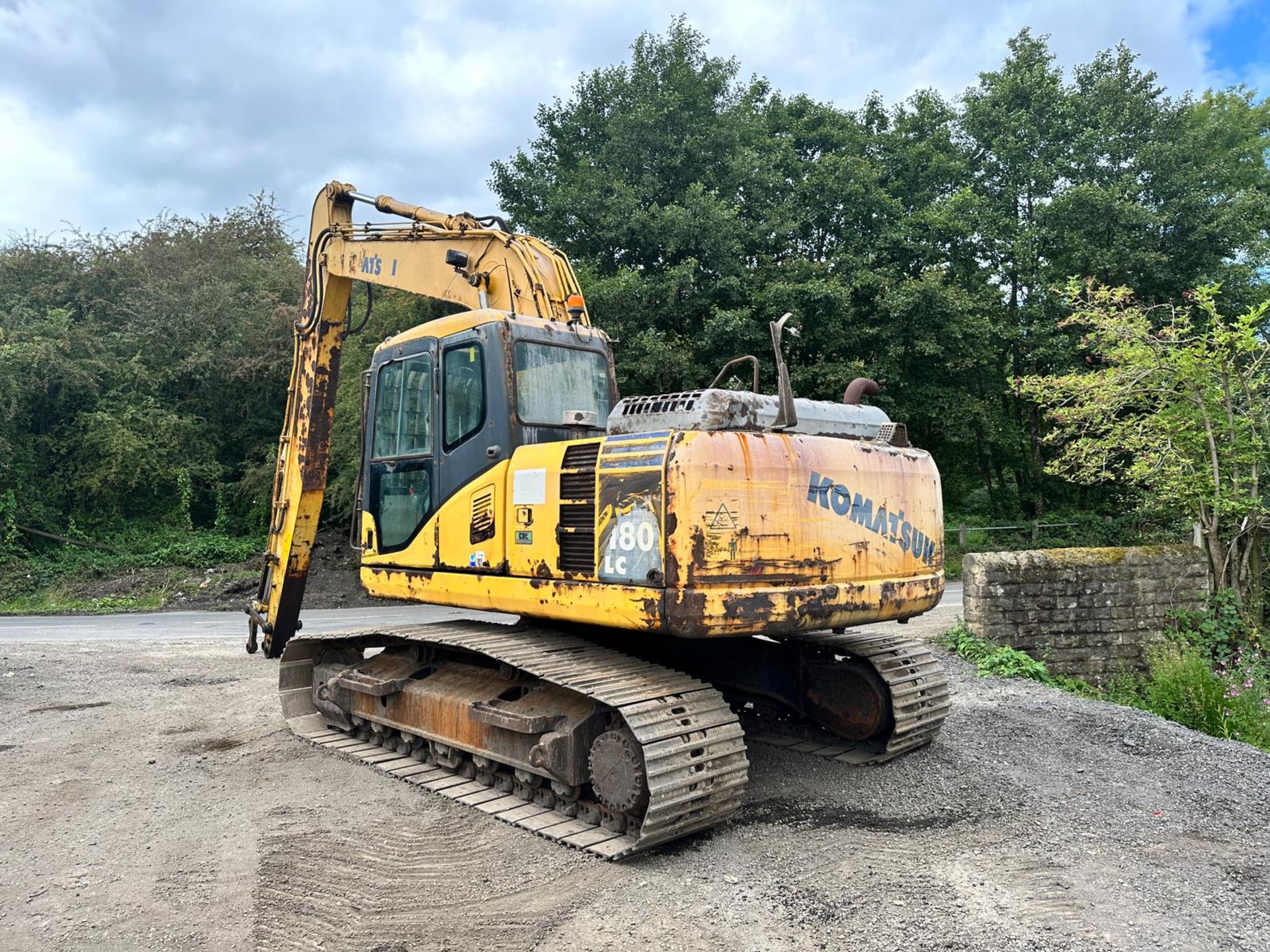 2007 KOMATSU PC180LC-8 LONG REACH EXCAVATOR *PLUS VAT* - Bild 8 aus 28