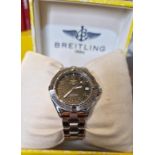 BREITLING COLT AUTOMATIC MENS SWISS WATCH WITH BOX NO VAT