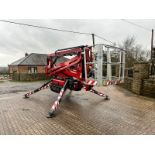 2014 HINOWA LIGHTLIFT 17.75 PERFORMANCE IIIS TRACKED MEWP SPIDER LIFT *PLUS VAT*