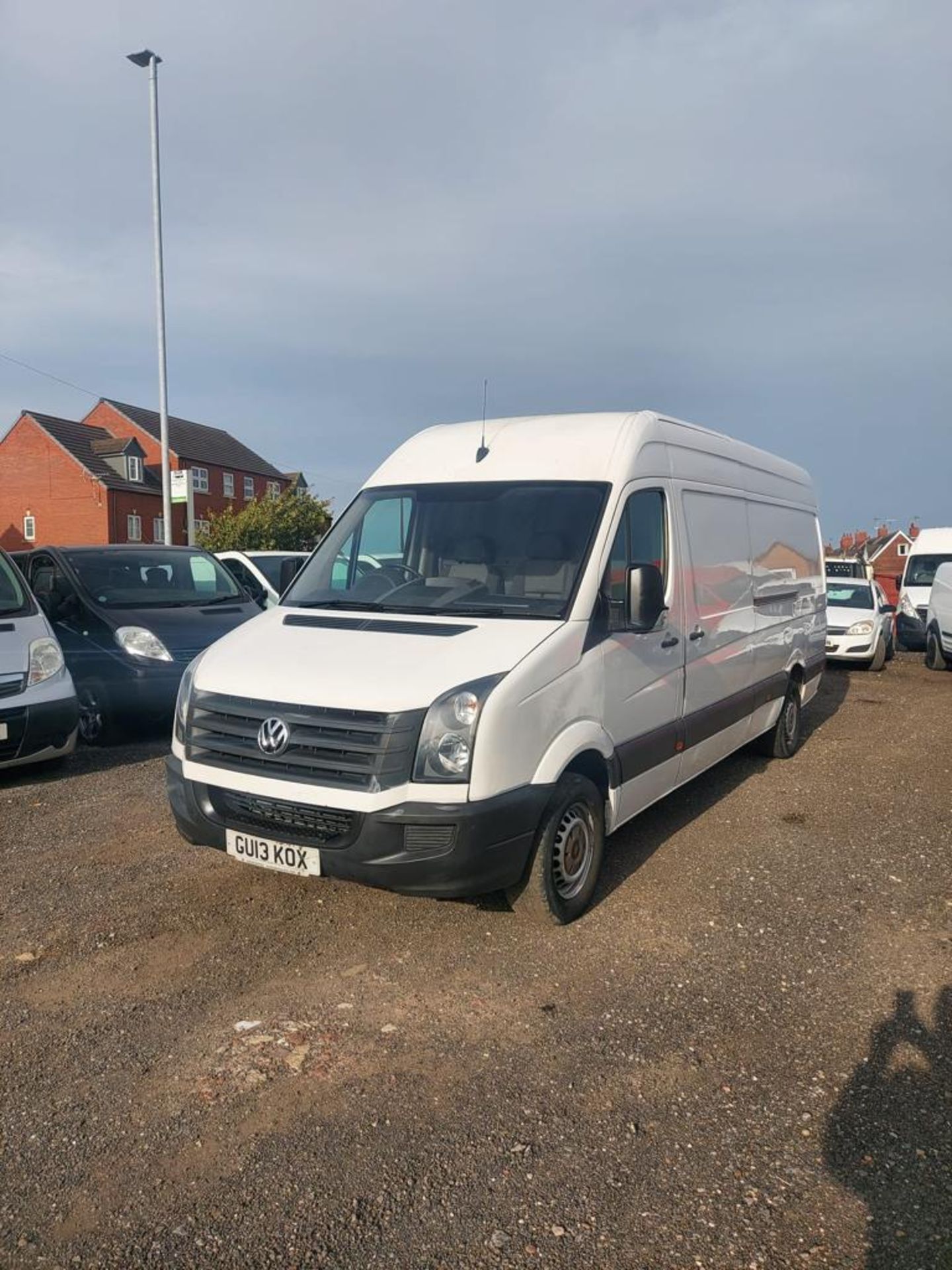 2013 VOLKSWAGEN CRAFTER CR35 TDI 136 LWB WHITE PANEL VAN *NO VAT* - Image 4 of 13