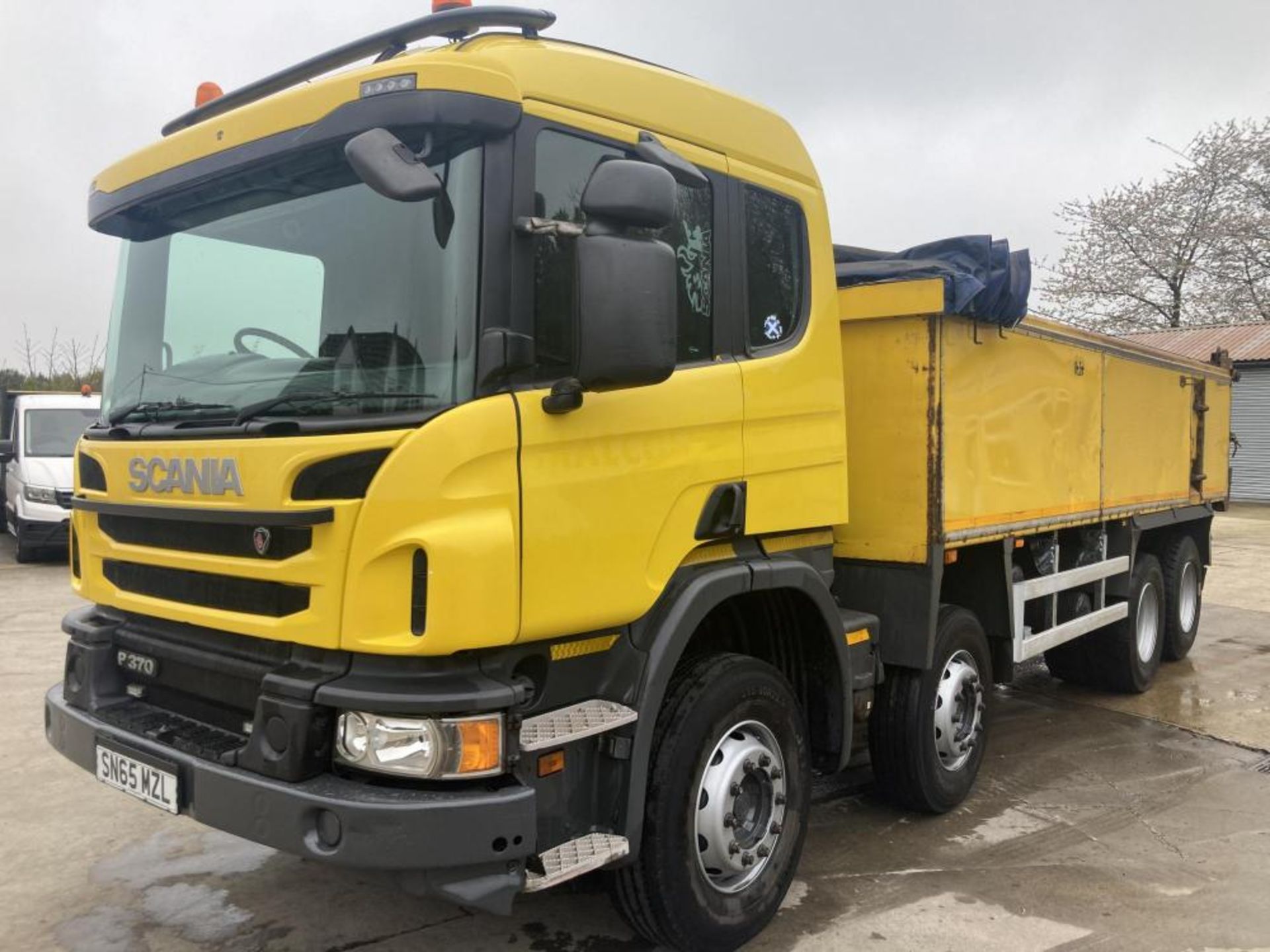 2015 65 Plate Scania P370 8x4 Steel Body Insulated Tipper *PLUS VAT* - Bild 2 aus 20