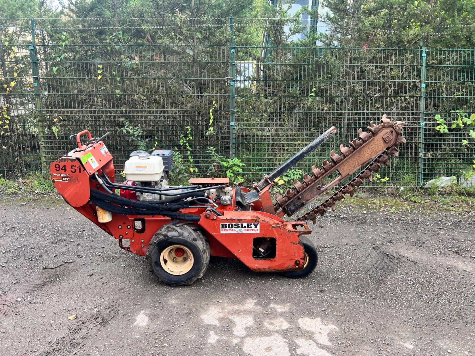 Ditch Witch RT10 Walk Behind Pedestrian Trencher *PLUS VAT*