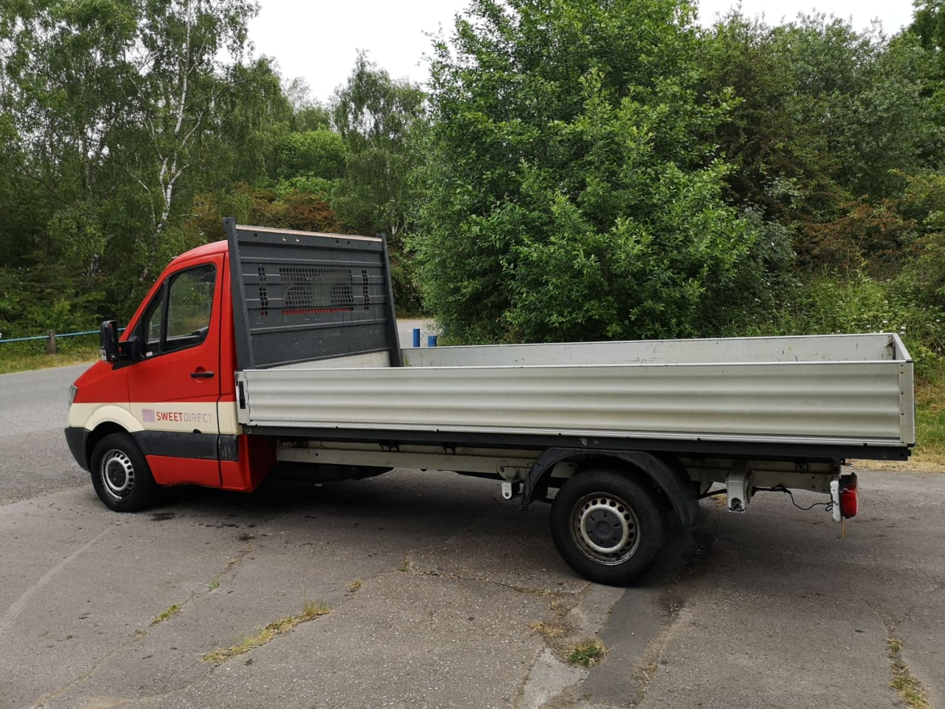 2009/09 REG MERCEDES SPRINTER 311 CDI LWB 2.2 DIESEL DROPSIDE, SHOWING 1 FORMER KEEPER *NO VAT* - Image 4 of 11