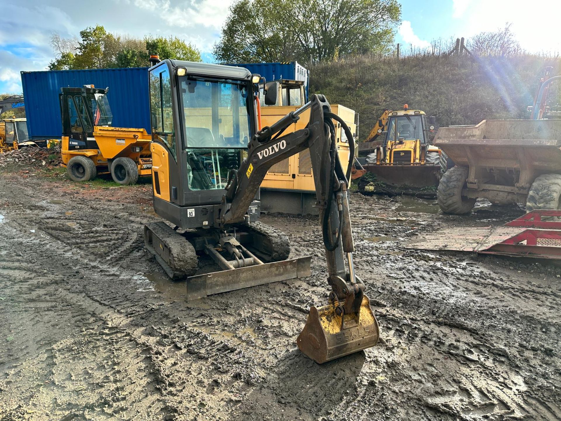 2018 VOLVO EC18E MINI EXCAVATOR *PLUS VAT* - Bild 6 aus 21