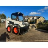 2015 BOBCAT S450 WHEELED SKIDSTEER LOADER WITH 65 INCH 4 IN 1 BUCKET *PLUS VAT*