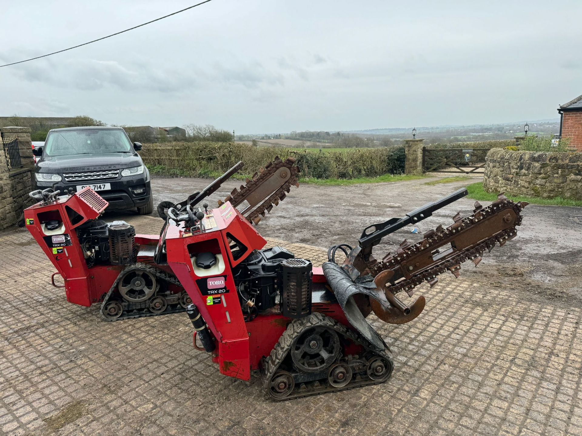 2013 TORO TRX20 TRACKED PEDESTRIAN TRENCHER *PLUS VAT*