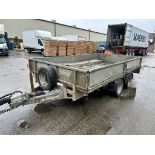 2014 IFOR WILLIAMS LM126G 3.5 TON TWIN AXLE FLATBED TRAILER *PLUS VAT*