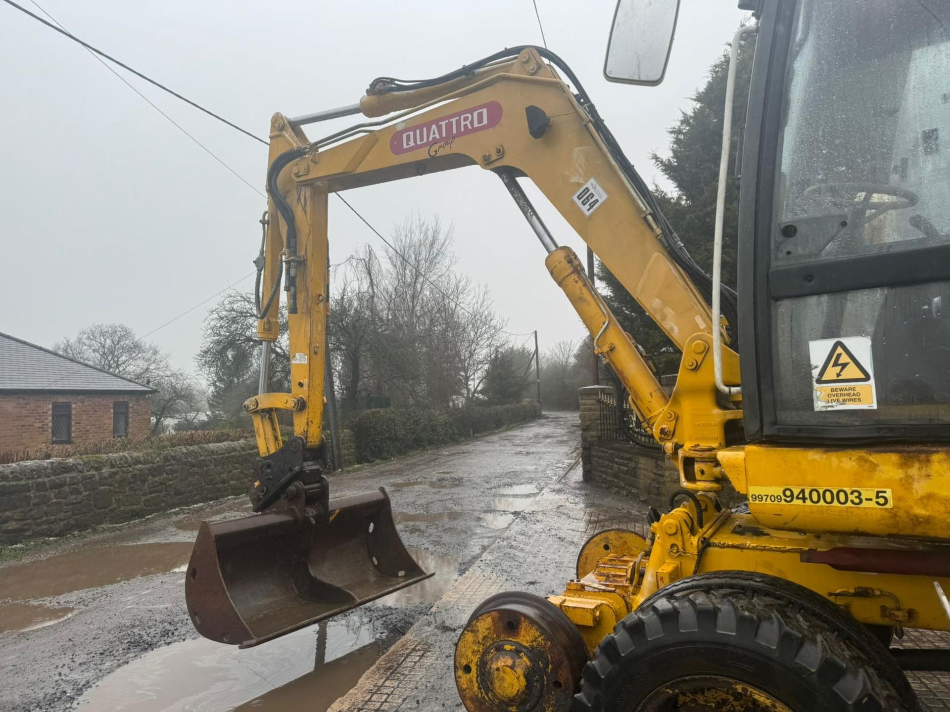 KOMATSU PC95R WHEELED EXCAVATOR WITH RAILWAY GEAR *PLUS VAT* - Bild 15 aus 19