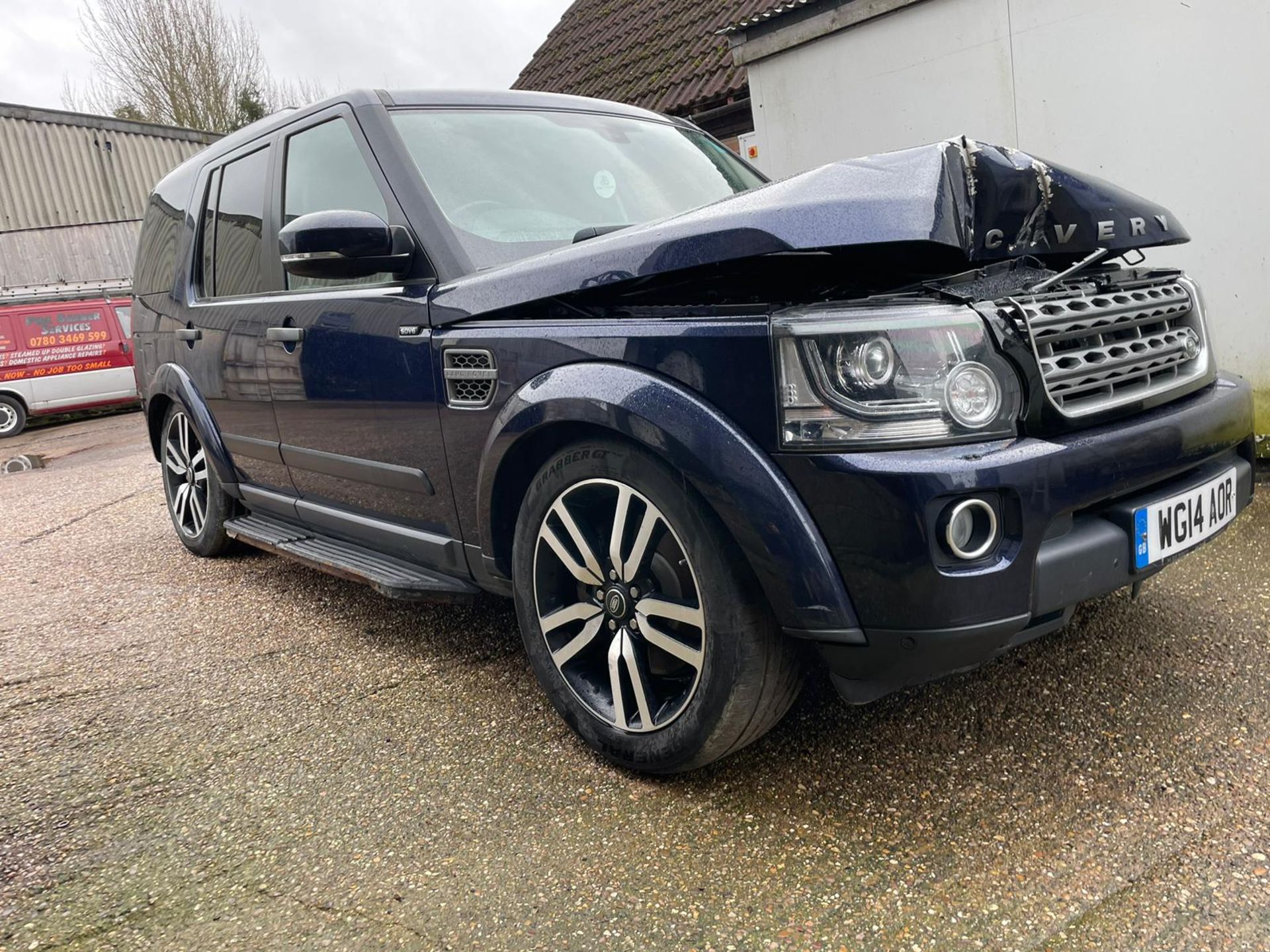 2014 LAND ROVER DISCOVERY XS SDV6 AUTO BLUE CAR DERIVED VAN - NON RUNNER PROJECT WITH PARTS *NO VAT*