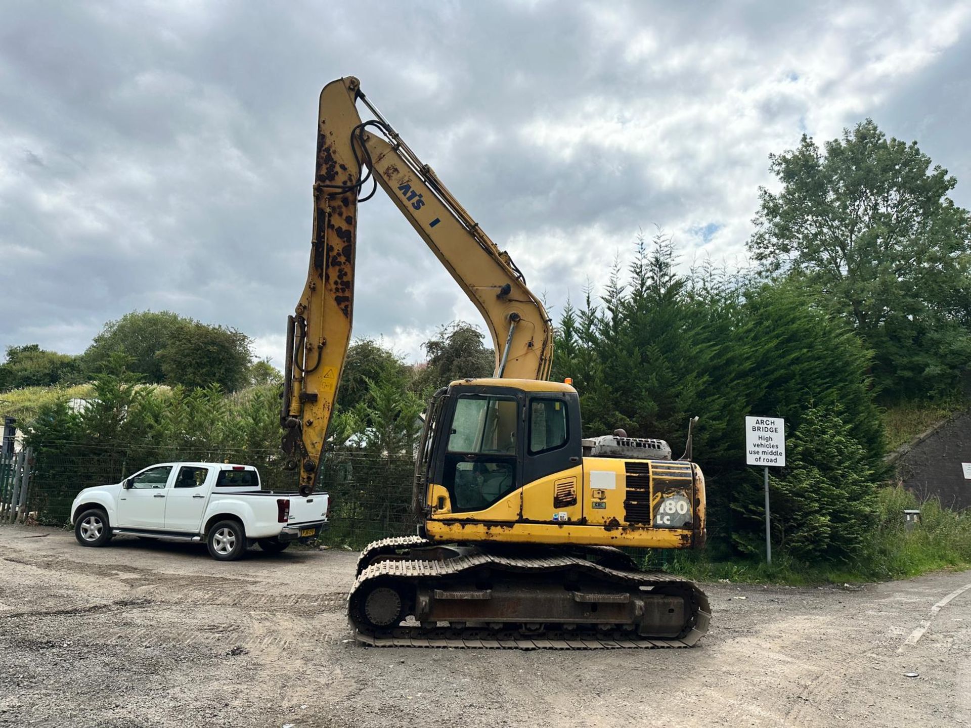 2007 KOMATSU PC180LC-8 LONG REACH EXCAVATOR *PLUS VAT* - Bild 4 aus 28