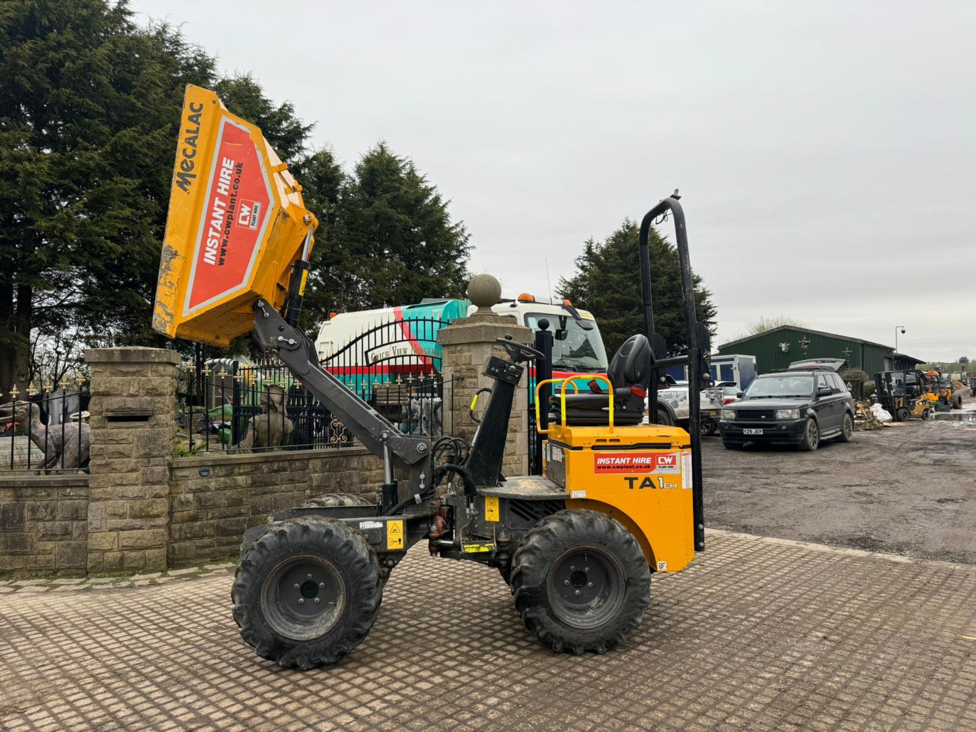 2018 MECALAC TA1EH 1 TON HIGH TIP DUMPER *PLUS VAT*