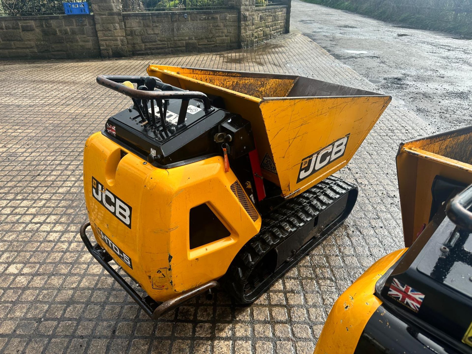 2019 JCB HTD-5 DIESEL TRACKED PEDESTRIAN HIGH TIP DUMPER *PLUS VAT* - Image 7 of 10