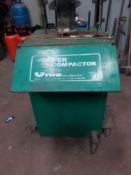 WASTE PAPER COMPACTOR *NO VAT*