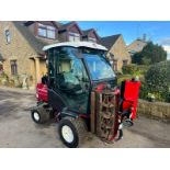 2016 TORO LT3340 4WD 3 GANG RIDE ON CYLINDER MOWER WITH CAB AND AIR CON *PLUS VAT*