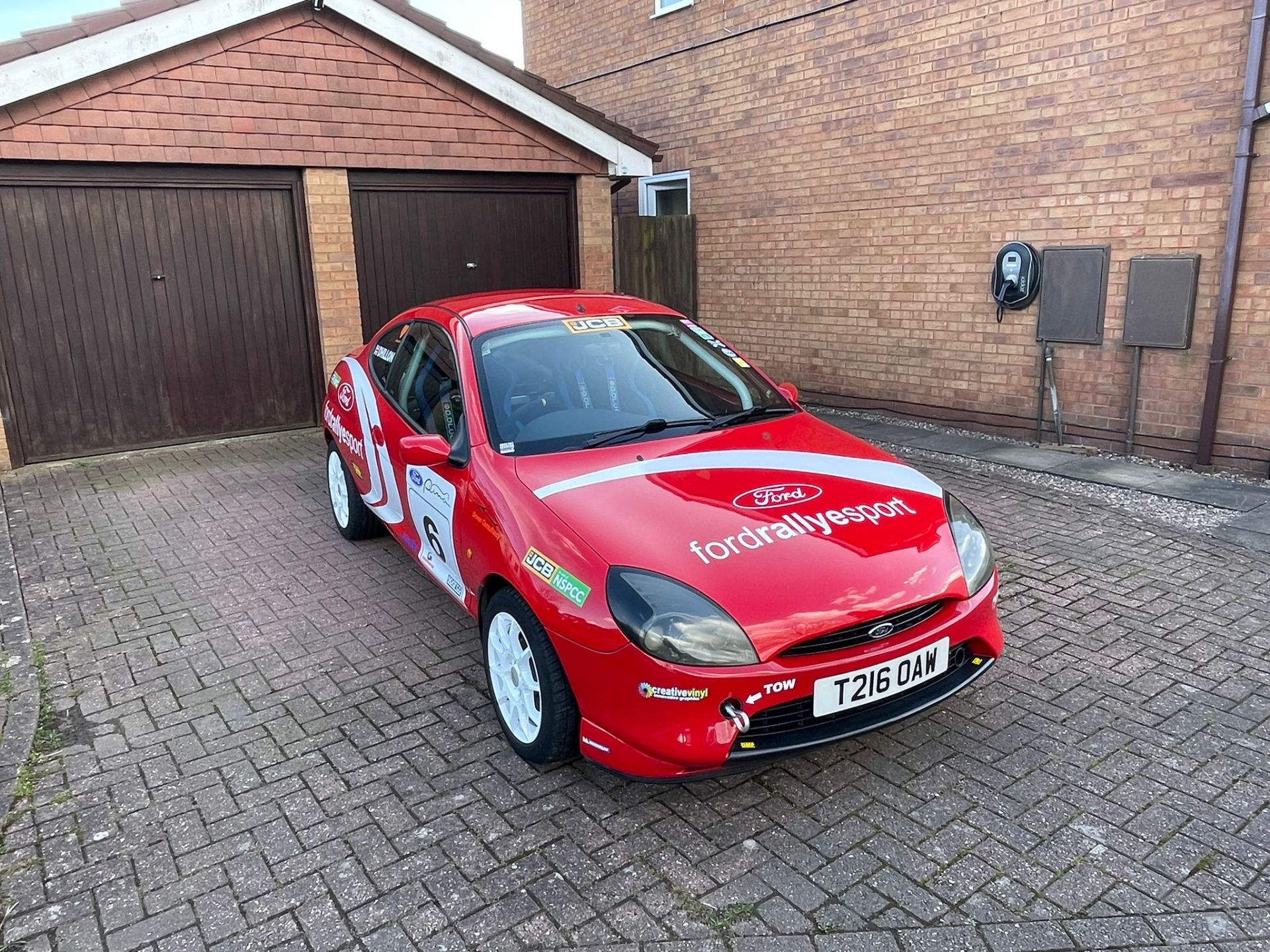 1999 FORD PUMA 1.7 16V RED COUPE, RALLY LIVERY, MOTORSPORTS WEIGHT REDUCTION *NO VAT* - Image 2 of 27