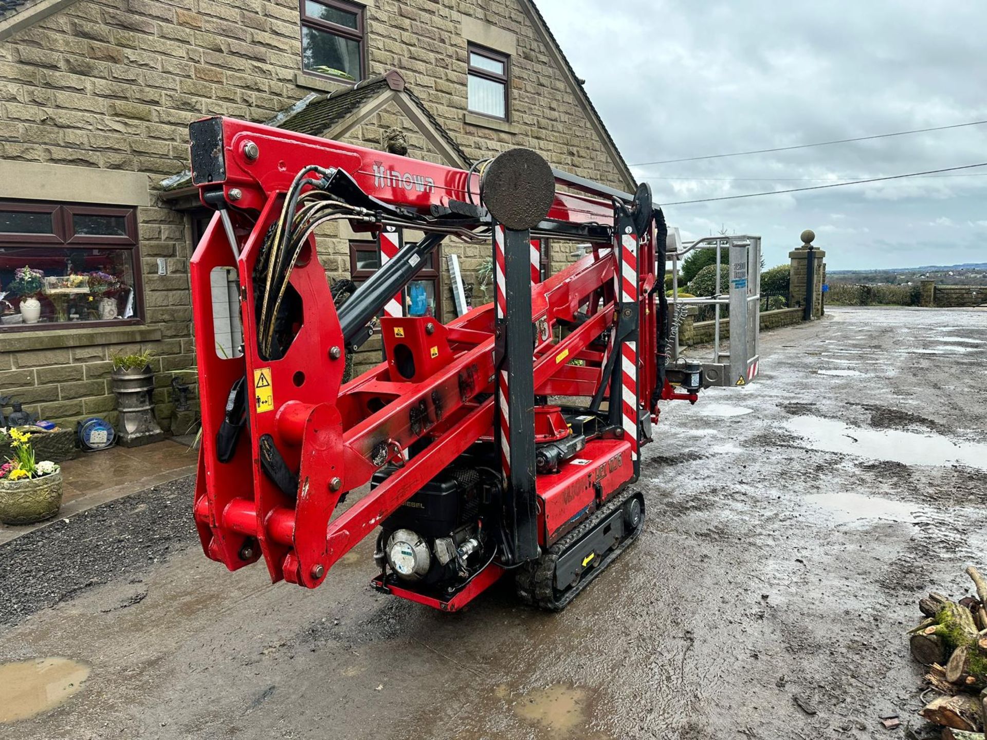 2014 HINOWA LIGHTLIFT 17.75 PERFORMANCE IIIS TRACKED MEWP SPIDER LIFT *PLUS VAT* - Image 9 of 18