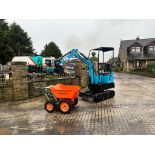 £5K NEW/UNUSED JPC HT12 MINI EXCAVATOR + NEW 4X4 DUMPER £5000 RESERVE FOR THE PAIR !!!