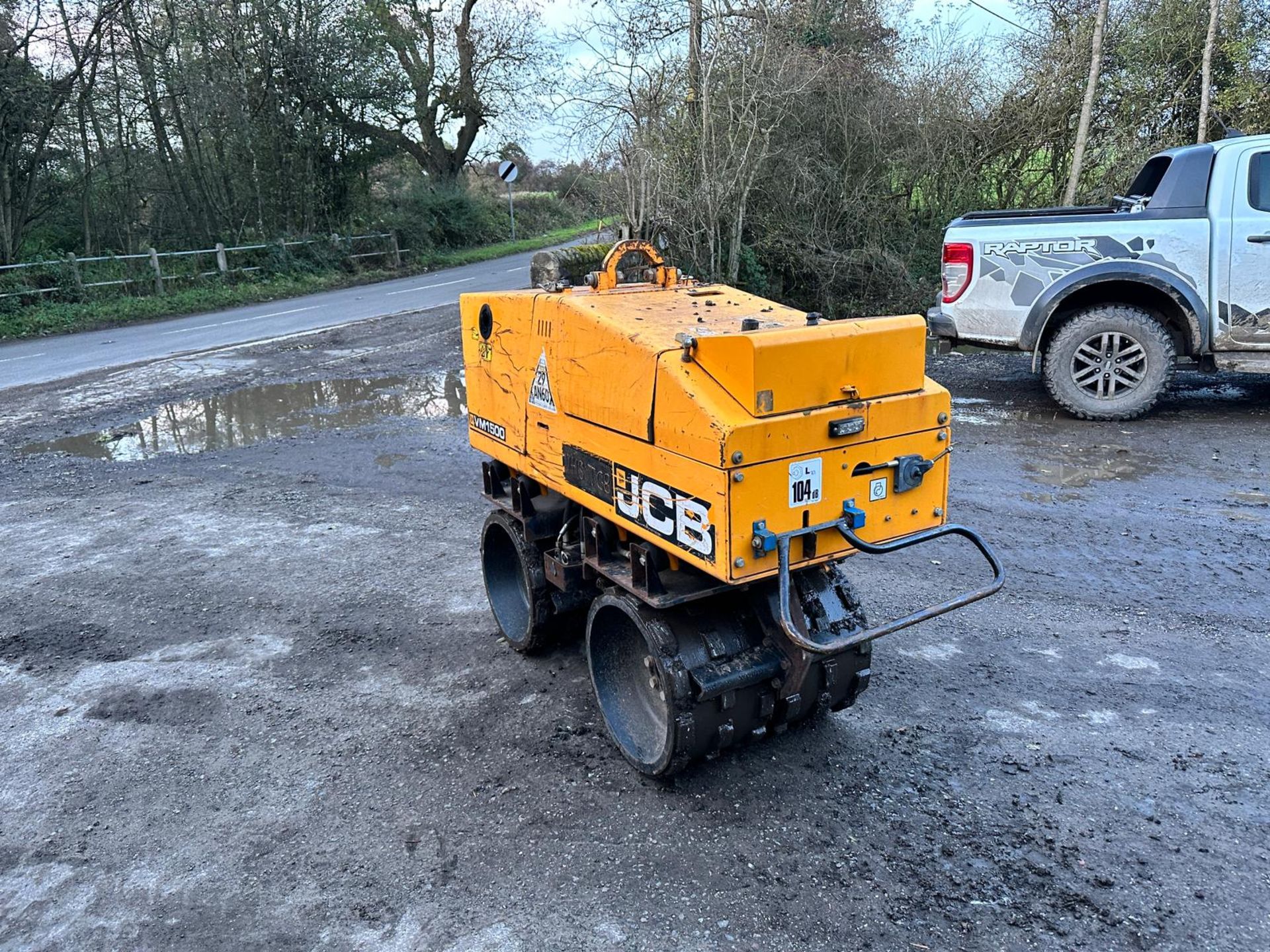 2017 JCB VIBROMAX VM1500 REMOTE CONTROLLED TRENCH ROLLER *PLUS VAT*