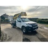 2014/64 ISUZU D-MAX S/C 2.5 TWIN TURBO 4WD PICKUP TRUCK WITH VERSALIFT CHERRY PICKER *PLUS VAT*