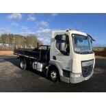 2017 DAF TRUCKS LF 7.5 TONNE TIPPER WITH PM 4.5 CRANE EURO 6 UNDERARM TIPPER *PLUS VAT*