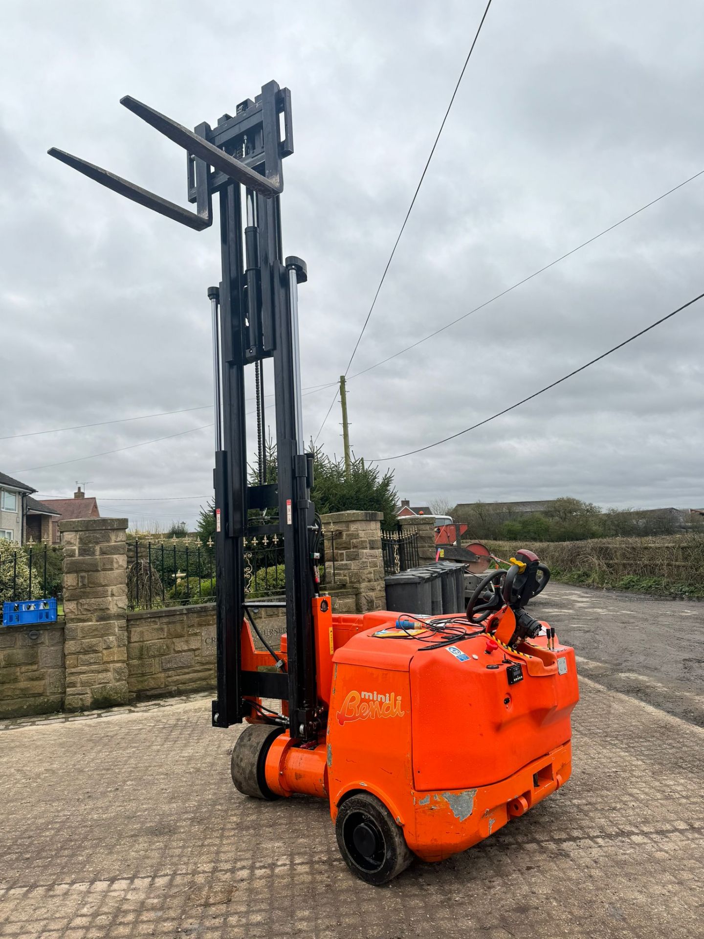 2018 BENDI AISLE MASTER MINI FORKLIFT TRUCK *PLUS VAT* - Image 5 of 21