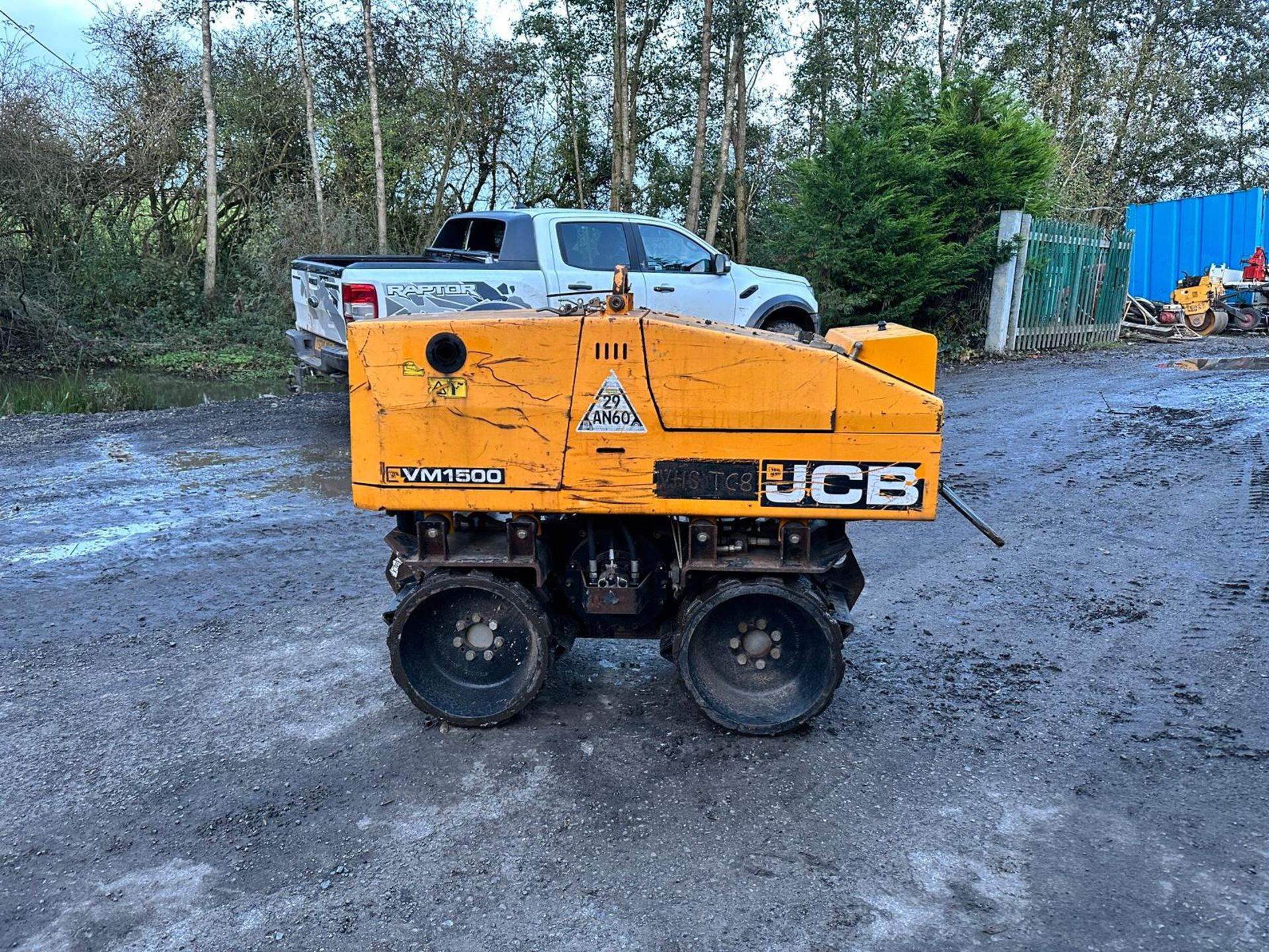 2017 JCB VIBROMAX VM1500 REMOTE CONTROLLED TRENCH ROLLER *PLUS VAT* - Image 6 of 13