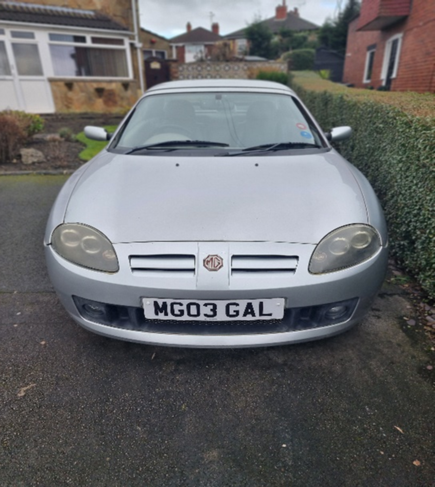 2004 MG TF 115 SUNSTORM SE SILVER CONVERTIBLE *NO VAT* - Image 2 of 11