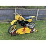 Super Rare 1983 Suzuki RM 500 2 Stroke Air Hammer Motorcross Bike in Original Condition *NO VAT*