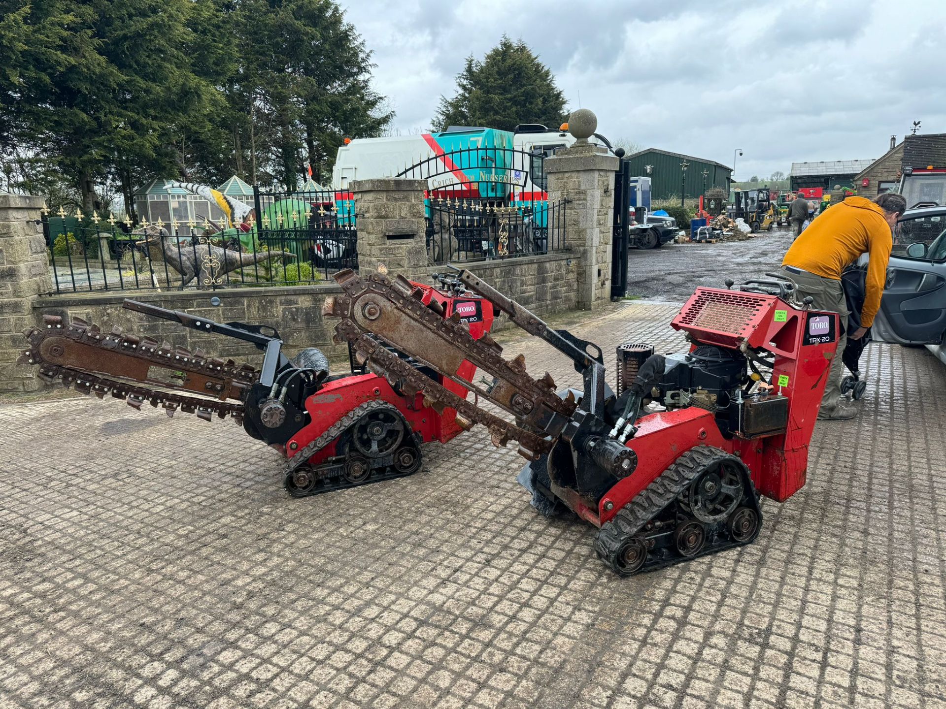 2013 TORO TRX20 TRACKED PEDESTRIAN TRENCHER *PLUS VAT* - Bild 11 aus 14