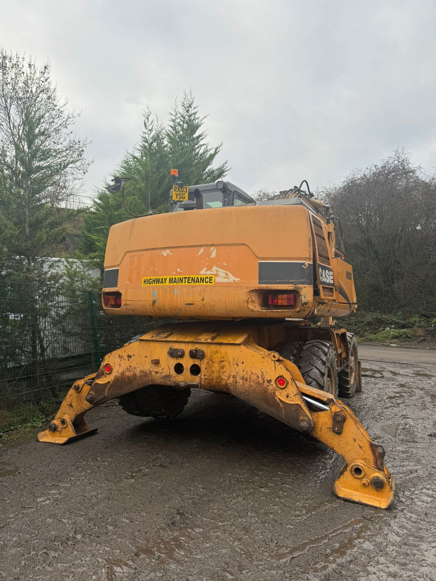 CASE WX150 WHEELED EXCAVATOR WITH FRONT BLADE *PLUS VAT* - Image 15 of 17