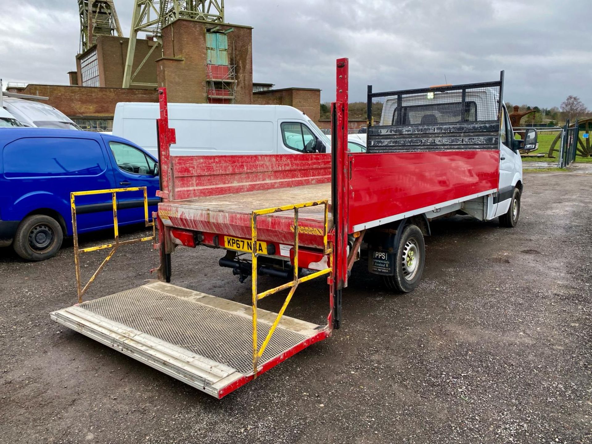 2017 MERCEDES-BENZ SPRINTER 314CDI WHITE CHASSIS CAB - DROPSIDE LORRY WITH TAIL LIFT *NO VAT* - Image 8 of 20