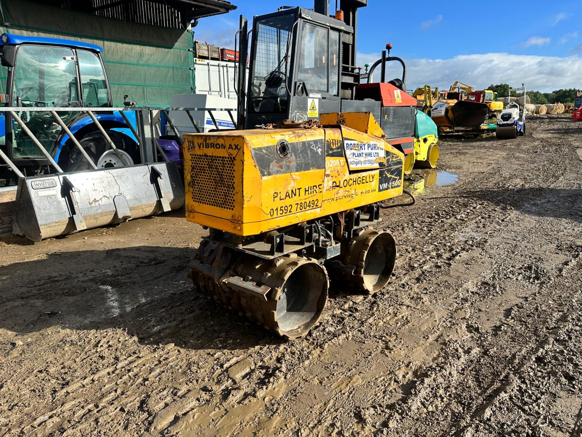 2007 JCB VIBROMAX VM1500 REMOTE CONTROLLED TRENCH ROLLER *PLUS VAT* - Bild 5 aus 13