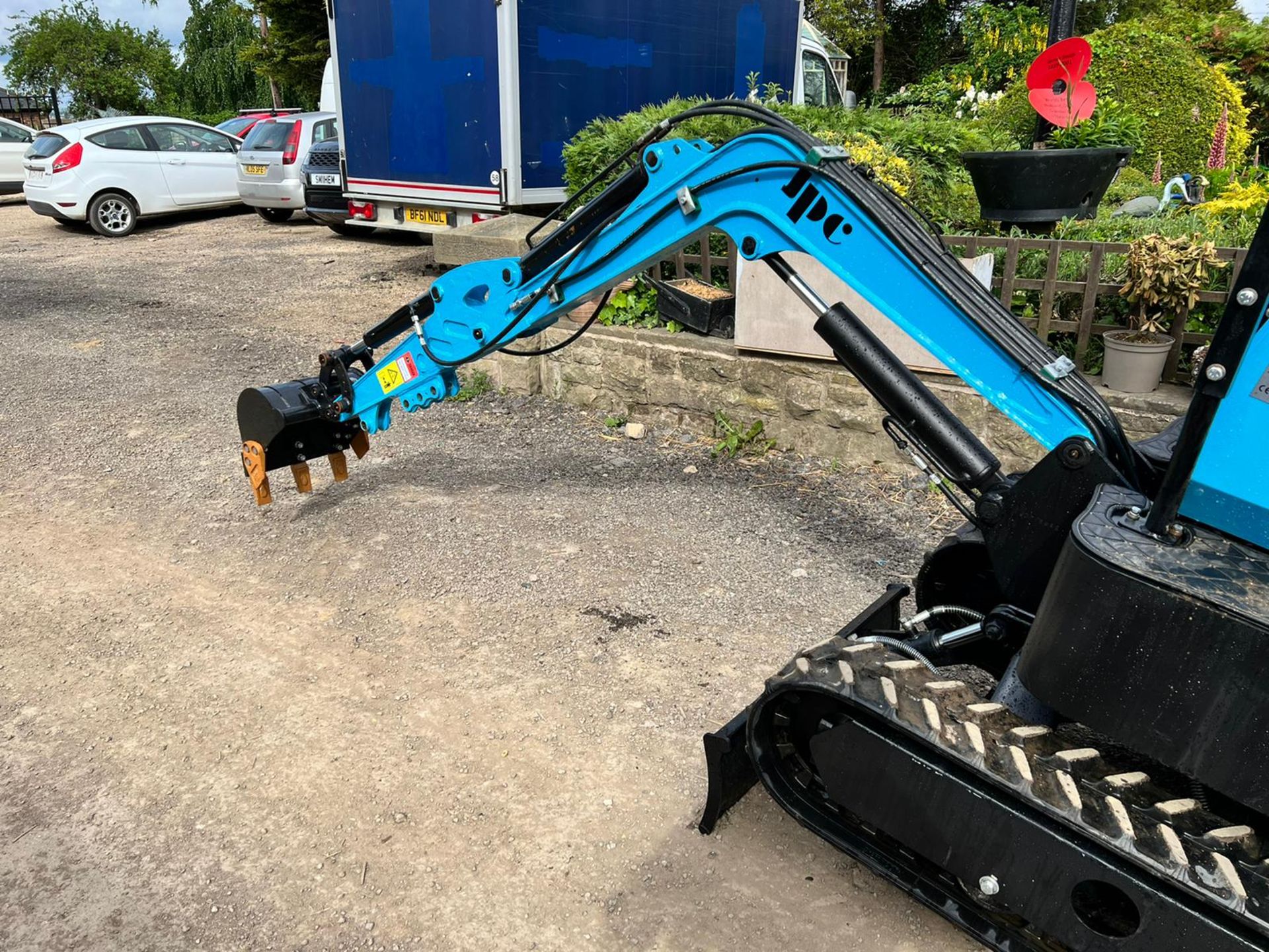 New And Unused JPC HT12 1 Ton Mini Digger, Runs Drives And Digs *PLUS VAT* - Bild 12 aus 12