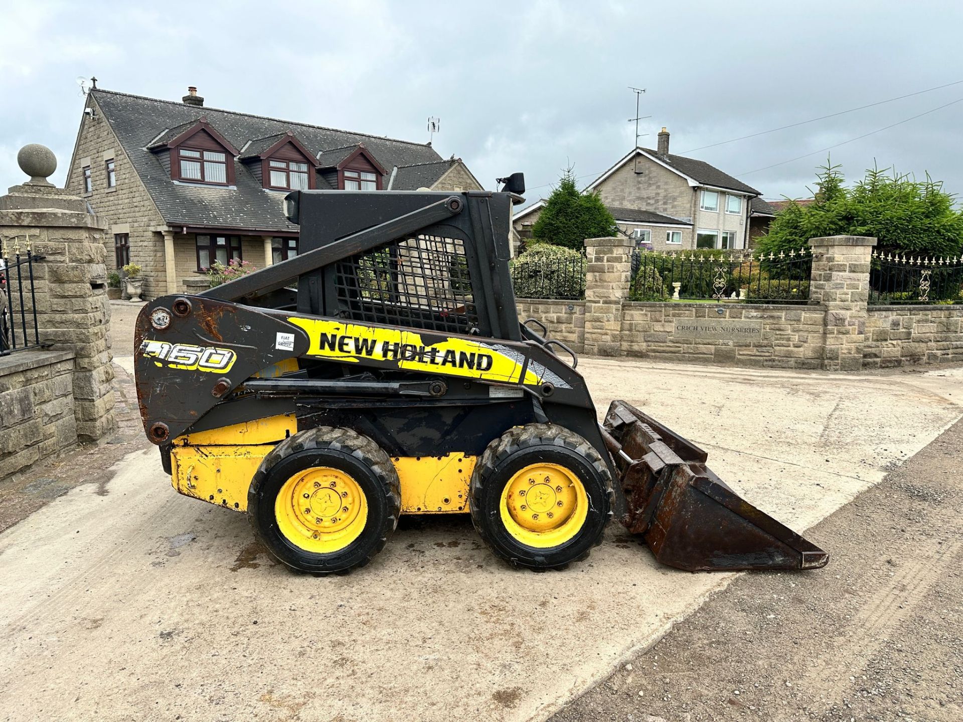 NEW HOLLAND L160 WHEELED SKIDSTEER LOADER *PLUS VAT* - Image 3 of 17