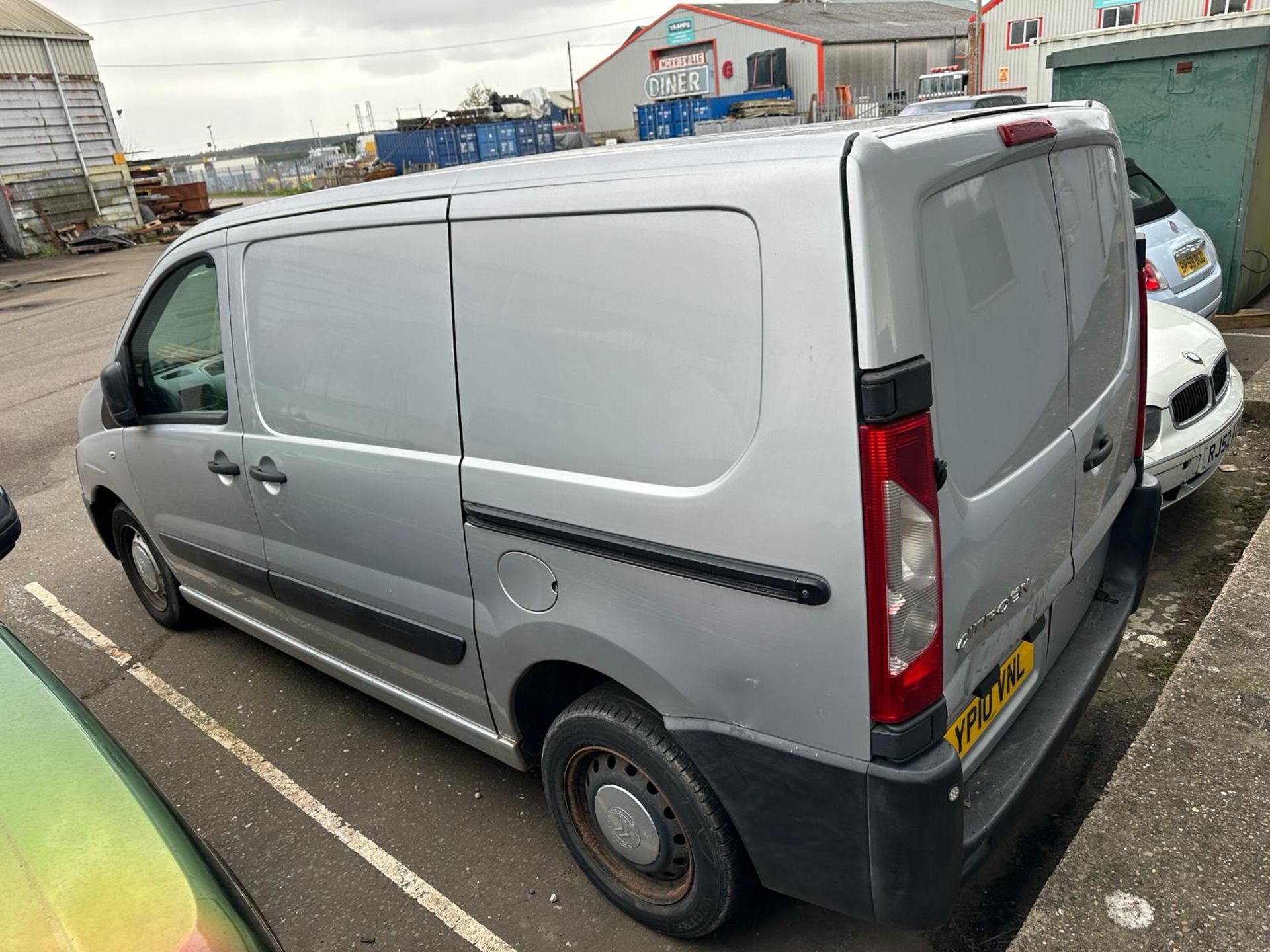 2010 CITROEN DISPATCH 1000 HDI 120 SWB SILVER PANEL VAN - NON RUNNER *NO VAT* - Bild 4 aus 4