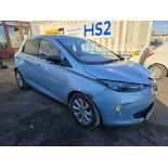 2014/64 REG RENAULT ZOE DYNAMIQUE INTENSE AUTOMATIC ELECTRIC BLUE HATCHBACK *NO VAT*