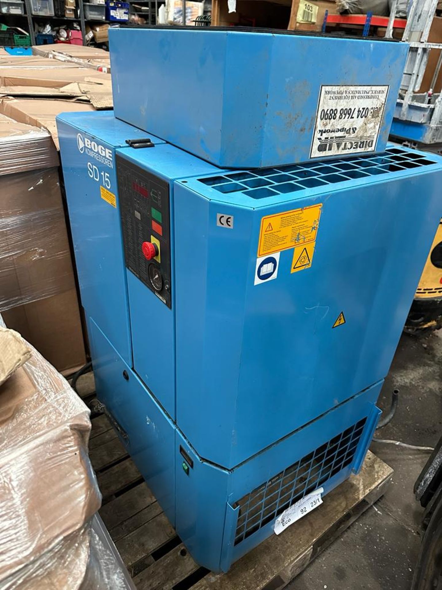 BOGE SD15 Compressor *PLUS VAT*